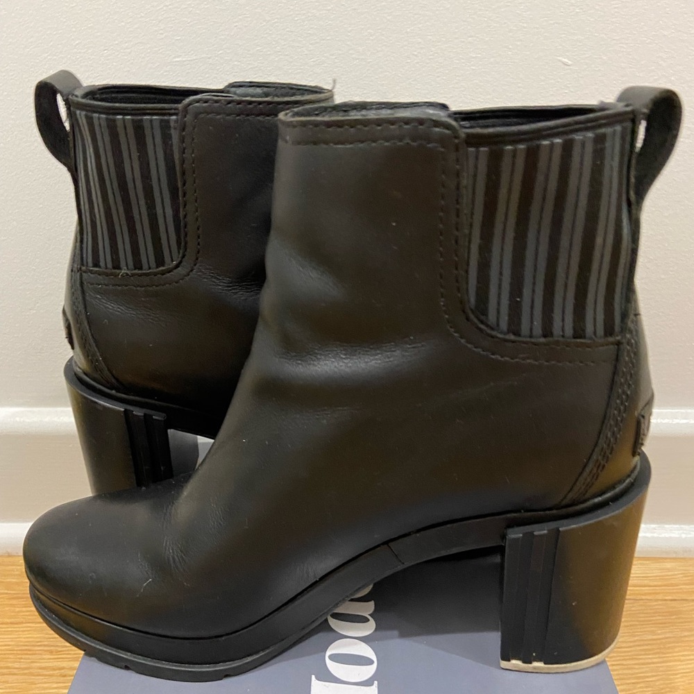 Sorel 3” Rain Boot Heels, size 8